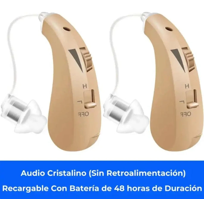 ClarityPro – Aparelhos auditivos recarregáveis (Oferta especial – COMPRE 1 E RECEBA OUTRO GRÁTIS)