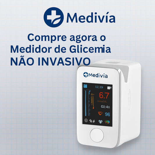 Medidor de Glicose no sangue multifuncional e não invasivo – OFERTA LIMITADA - Compre 1 e Leve Outro GRÁTIS