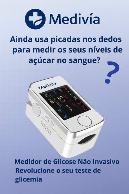 KIT PROMOCIONAL: Medidor de Glicose Não Invasivo + Relógio Inteligente