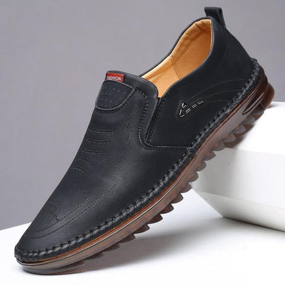 Sapato em Couro Mocassim Ortopédico